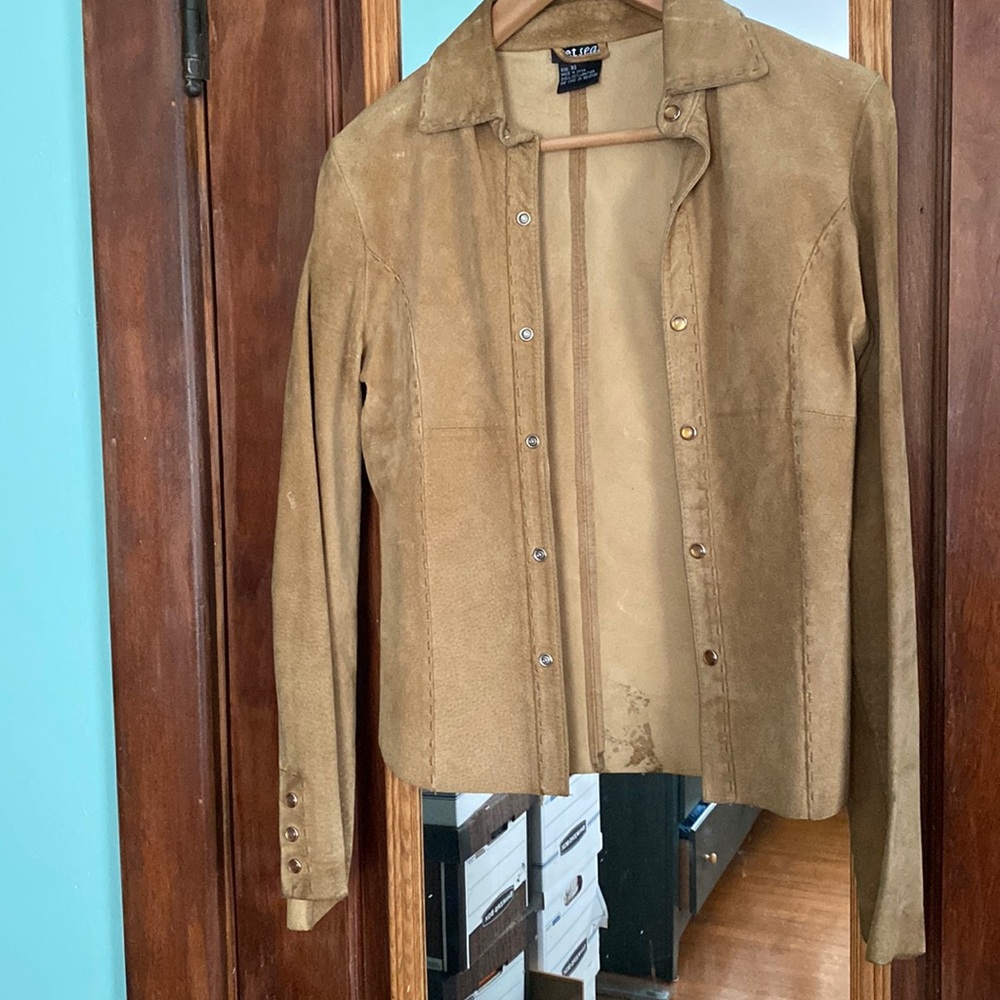 Tan jacket from Wet Seal. Worn a few times